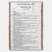 Decke des Babys MSDS (Vorderseite Vertikal)