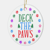 Decke die Paws Weihnachtsschmuck (Links)