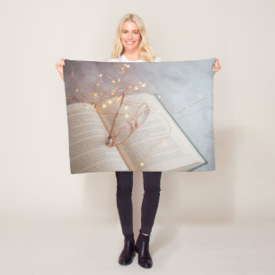 Decke für Buchliebhaber