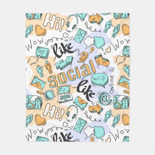 Decke für coole Social Media (Vorderseite)