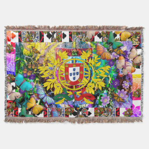 Decke für portugiesische Volkskunst