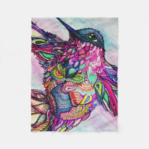Decke Hummingbird Zen Tangle Art Michele Zurine