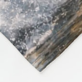Decke „Ich bin geerdet und frei“ Pferd Wasserfall (Ecke)