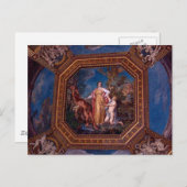 Decke im Vatikan in Rom, Italien Postkarte (Vorne/Hinten)