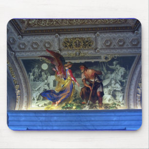 Decke im Vatikanischen Museum in Rom Mousepad