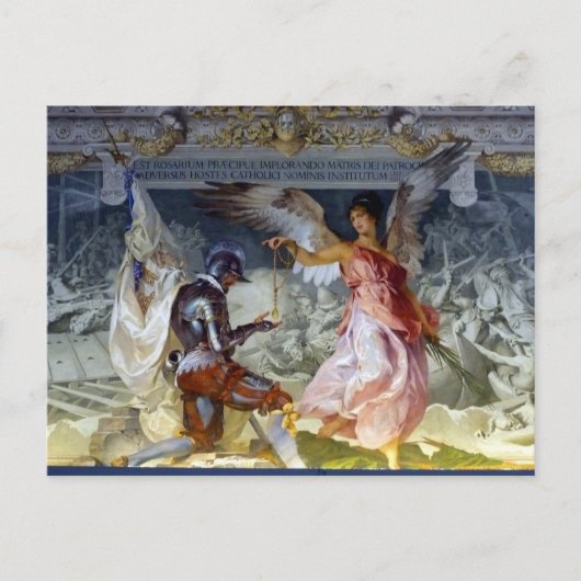 Decke im Vatikanischen Museum Postkarte (Vorderseite)