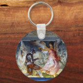 Decke im Vatikanischen Museum Schlüsselanhänger (Vorderseite)