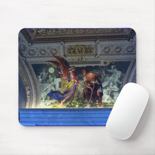Decke im Vatikanmuseum in Rom Mousepad (Mit Mouse)