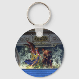 Decke im Vatikanmuseum in Rom Schlüsselanhänger