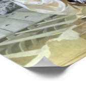 Decke in der Vatikandruckerei Poster (Ecke)