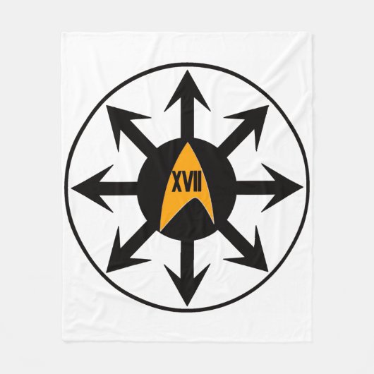 Decke mit dem Kampfabzeichen der 17. BDE SFMC (Vorderseite)