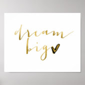 Decke mit vergoldeter Wand, Traum groß, Tee-Wall A Poster (Vorne)