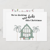 Decke neue Decks Beach House Palmen Urlaub bewegen Ankündigung (Vorne/Hinten)