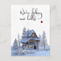 Decke neue Hallen Adressennotiz Moving Christmas