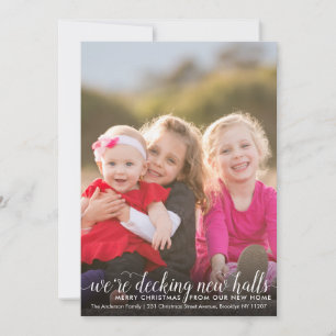 Decke neue Hallen Foto Festliche Weihnachtsreise Ankündigung