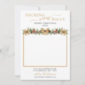 Decke neue Hallen Foto Weihnachten Neue Zuhause Mo Ankündigung (Vorderseite)