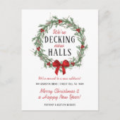 Decke neue Hallen | Moderne Urlaubsgestaltung Ankündigungspostkarte (Vorderseite)