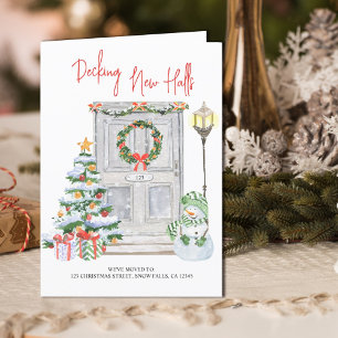 Decke neue Hallen Neue Tür Zahl Weihnachtsbewegung Ankündigung