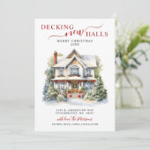 Decke neue Hallen Neue Zuhause Weihnachtsreise Ankündigung (Stehend Vorderseite)