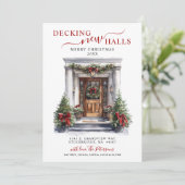 Decke neue Hallen Neue Zuhause Weihnachtsreise Ankündigung (Stehend Vorderseite)