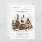 Decke neue Hallen Neue Zuhause Weihnachtsreise Ankündigung (Vorderseite)