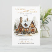 Decke neue Hallen Neue Zuhause Weihnachtsreise Ankündigung (Stehend Vorderseite)