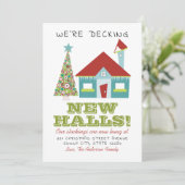 Decke neue Hallen Weihnachtsfeiertage Zuhause Movi Ankündigung (Stehend Vorderseite)