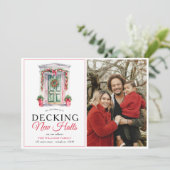 Decke neue Hallen Weihnachtstor Foto bewegen Ankündigung (Stehend Vorderseite)