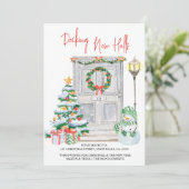 Decke neue Hallen Weihnachtstüren Nummer bewegen Ankündigung (Stehend Vorderseite)