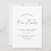 Decke neue Halls Script Adresse Weihnachten (Vorderseite)