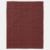 Decke - Roter Tartan Macpherson Clan (L) (Vorderseite)