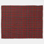 Decke - Roter Tartan Macpherson Clan (L) (Vorderseite (Horizontal))