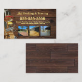 Decke- und Fencing-Tool-Belt-Visitenkarte Visitenkarte (Vorne/Hinten)