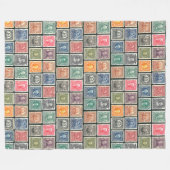 Decke - Vintager Briefmarken-Entwurf - Briefmarken (Vorderseite (Horizontal))