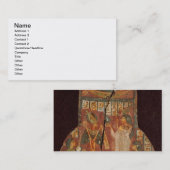 Deckel des Sarges des Sängers, Toarnemiherti, SH Visitenkarte (Vorne/Hinten)