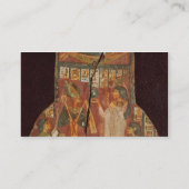 Deckel des Sarges des Sängers, Toarnemiherti, SH Visitenkarte (Rückseite)