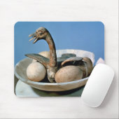 Deckel eines Alabasterglases verziert mit einem Mousepad (Mit Mouse)