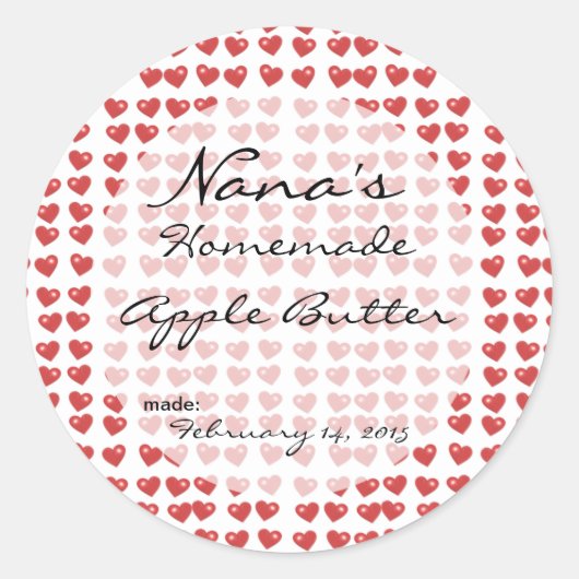 Deckel für die Herzinsuffizienz - Größe für einen Runder Aufkleber (Vorderseite)