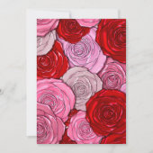 Decken der Rose Feiertagskarte (Vorderseite)