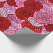 Decken der Rose Geschenkpapier (Ecke)