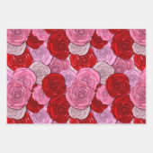 Decken der Rose Geschenkpapier Set (Vorderseite)