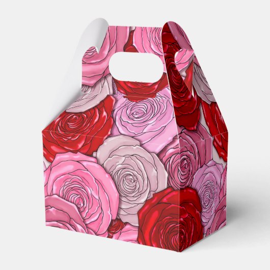 Decken der Rose Geschenkschachtel (Vorderseite)