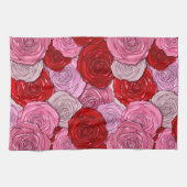 Decken der Rose Geschirrtuch (Horizontal)