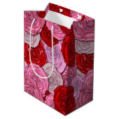 Decken der Rose Mittlere Geschenktüte (Rückseite Schrägansicht)