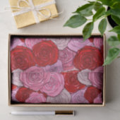 Decken der Rose Seidenpapier (Geschenk)