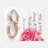 Decken für Hochzeitsvlies (Vorderseite (Horizontal))