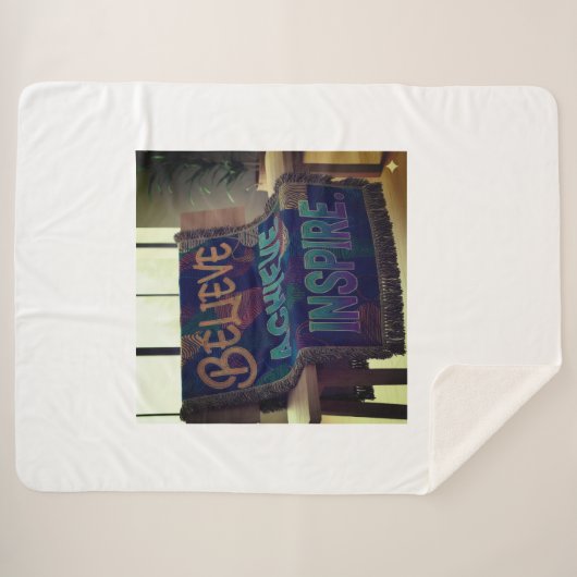 "Decken für Zuhause und Geschenk" Sherpadecke (Vorderseite (Horizontal))