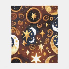 Decken – Golden Ochre Celestial Moon Muster