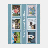 Decken IHRER 6 FOTO- u. TEXT-Fleece (Vorderseite)