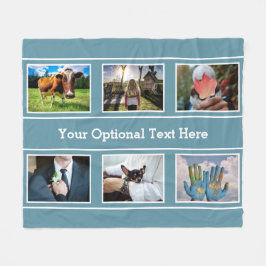 Decken IHRER 6 FOTO- u. TEXT-Fleece